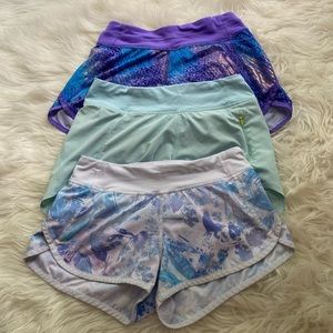 3 pair bundle of size 12 Ivivva girls shorts
